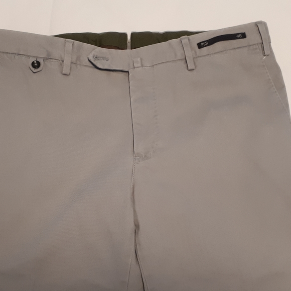 PT01 grey stretch cotton chinos 48IT 32US - Picture 2 of 6